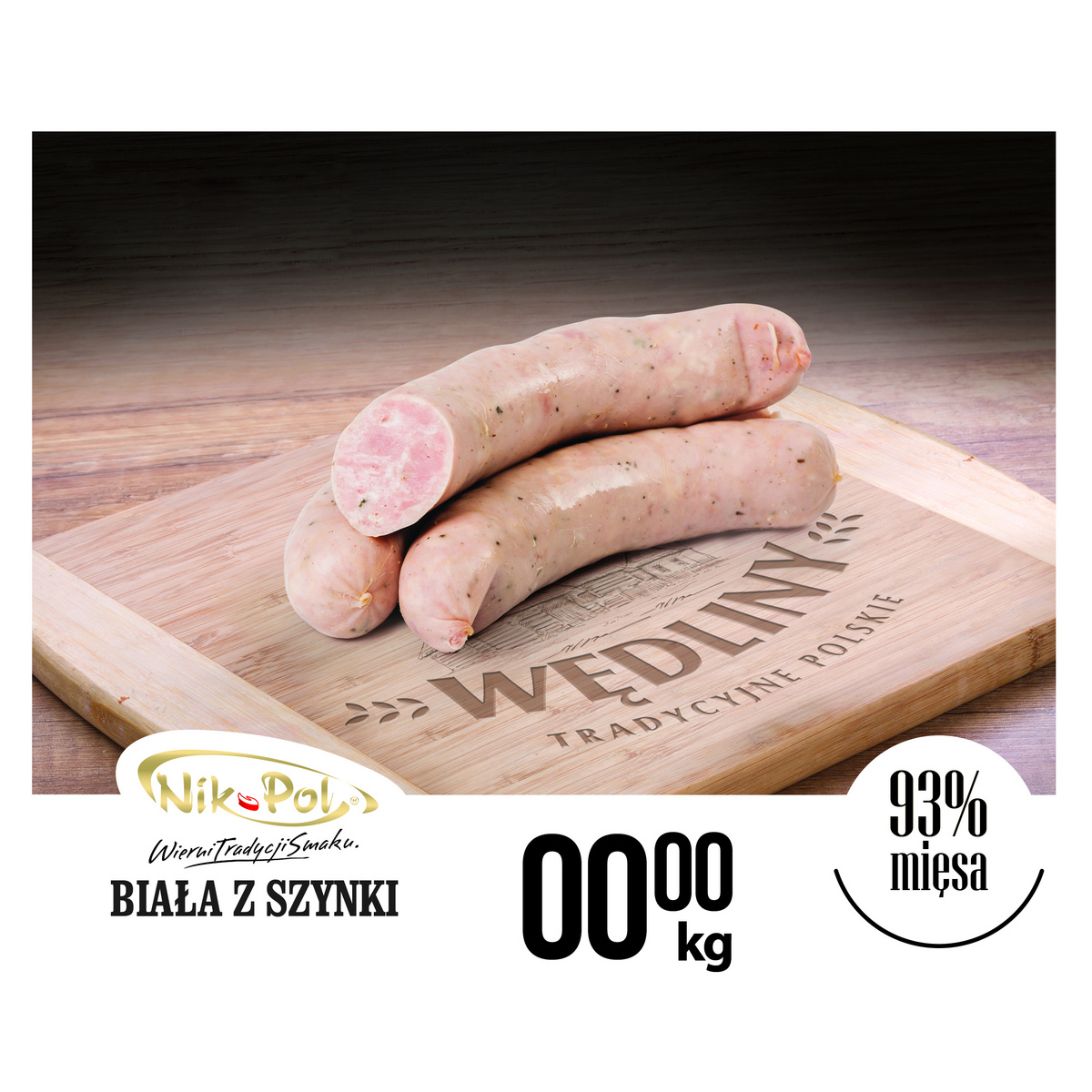 kiełbasa biała z szynki