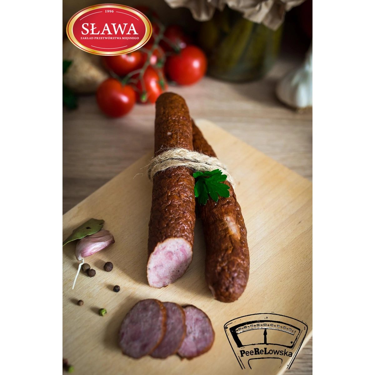 kiełbasa z gęsiną